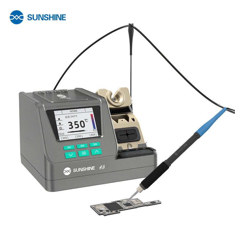 Load image into Gallery viewer, [H3-210] SUNSHINE H3 – 3-in-1 Smart Soldering Station (210 Series)
