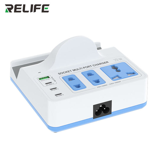 [RL-309H] RELIFE 72W Wireless Fast Charger with Smart Power Socket - Polar Tech Australia