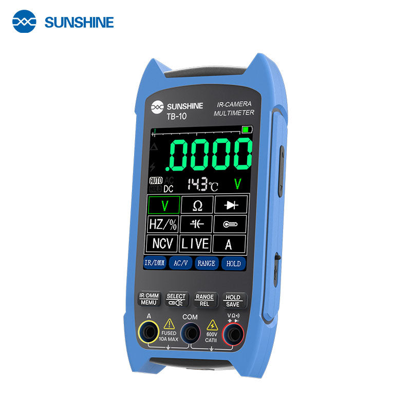 Chargez l&#39;image dans la visionneuse de la galerie, [TB-10] SUNSHINE Infrared Thermal Imager &amp; Multimeter – 2-in-1 Diagnostic Powerhouse - Polar Tech Australia

