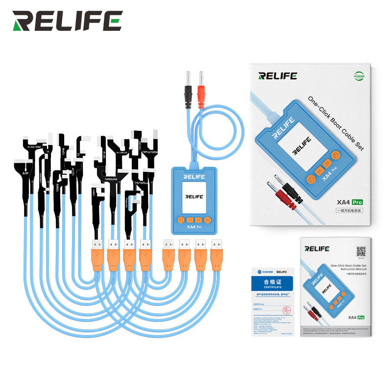 Load image into Gallery viewer, [XA4 Pro] RELIFE One-Touch Power Cable – For iPhone Battery Protocol Testing &amp; Instant Boot-Up
