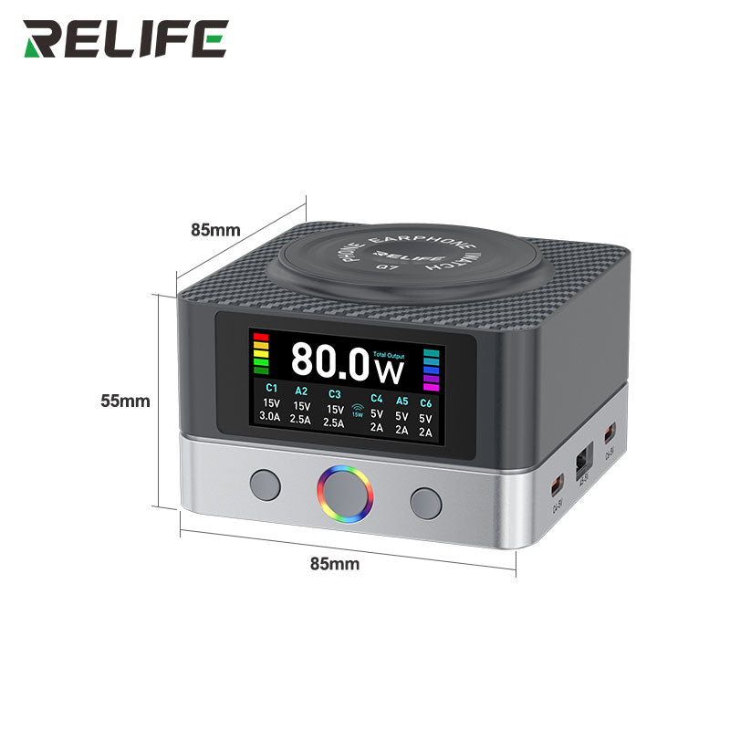 Chargez l&#39;image dans la visionneuse de la galerie, [RELIFE Q7]  6-Port Smart Charger - Polar Tech Australia

