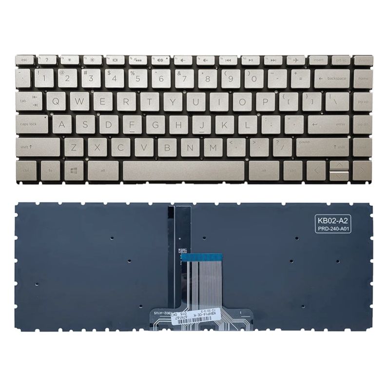 Load image into Gallery viewer, HP TPN-W125 TPN-Q186 TPN-Q189 TPN-Q187 TPN-C131 TPN-Q188 TPN-W190 TPN-14M-BA TPN-14-BS Series - Laptop Keyboard With Back Light US Layout - Polar Tech Australia

