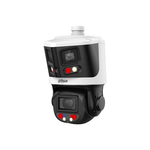 Chargez l&#39;image dans la visionneuse de la galerie, [DH-SDT3E410-8P-MB-A-PV1] Dahua X-Spans Series Twin TiOC 4MP PTZ and 2x4MP Duo Panoramic Network Camera, 10x Optical Zoom with Starlight Technology IP66
