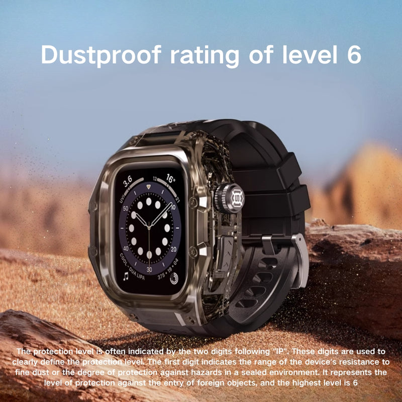 Load image into Gallery viewer, [IP68 Waterproof] Apple Watch Series 10 42mm 46mmm - All-in-One Diving &amp; Rainproof Waterproof Watch Band With Shell &amp; Film

