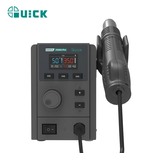 [QUICK 2008 Pro] QICK Lead-Free Hot Air Rework Station Heat Gun & New Upgrade • Craftsmanship Inherited