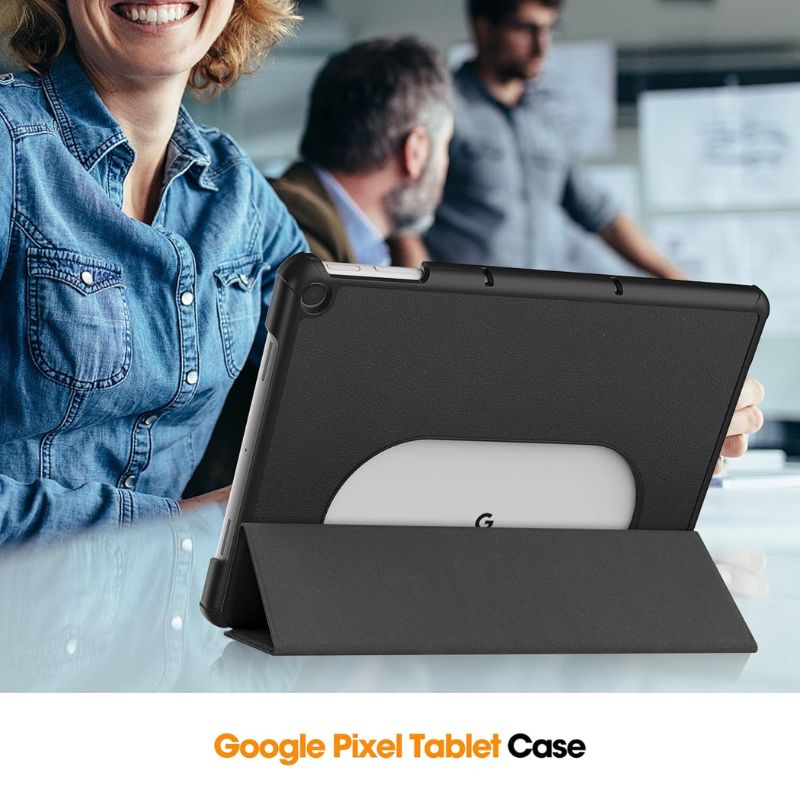 Cargue la imagen en el visor de la galería, Google Pixel Tablet 2023 11“ - PU Leather Flip Case with Shockproof Protection - Polar Tech Australia

