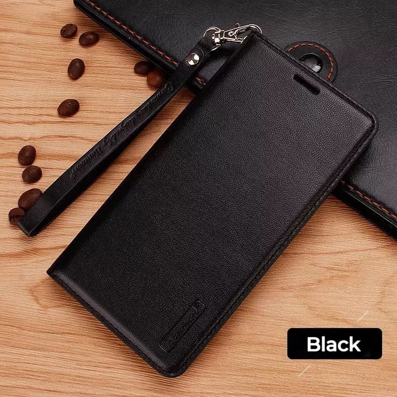 Chargez l&#39;image dans la visionneuse de la galerie, [With Card Slot] ASUS Rog 8 &amp; 8 Pro - Hanman Premium Quality Leather Flip Wallet Series Soft Case With lanyard - Polar Tech Australia

