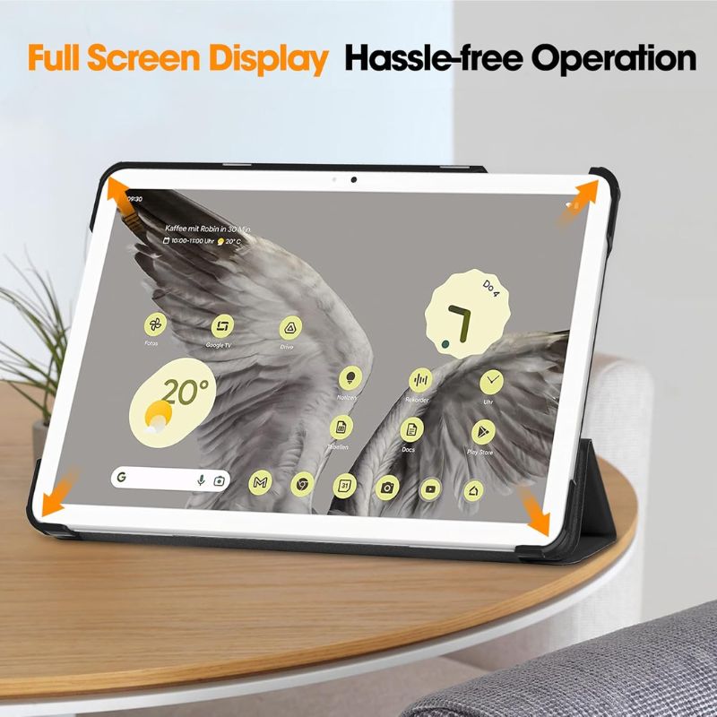 Cargue la imagen en el visor de la galería, Google Pixel Tablet 2023 11“ - PU Leather Flip Case with Shockproof Protection - Polar Tech Australia
