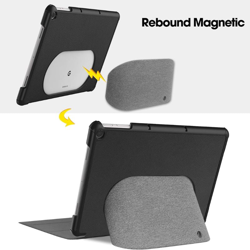 Cargue la imagen en el visor de la galería, Google Pixel Tablet 2023 11“ - PU Leather Flip Case with Shockproof Protection - Polar Tech Australia
