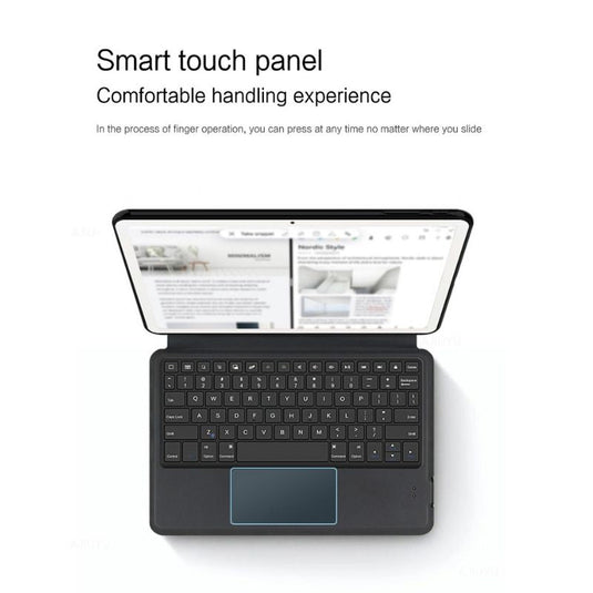 [With Backlit] Samsung Galaxy Tab A9 2023 8.7" (SM-X110/X115) - PU Leather Flip Cover Smart Bluetooth Touch Keyboard Case - Polar Tech Australia