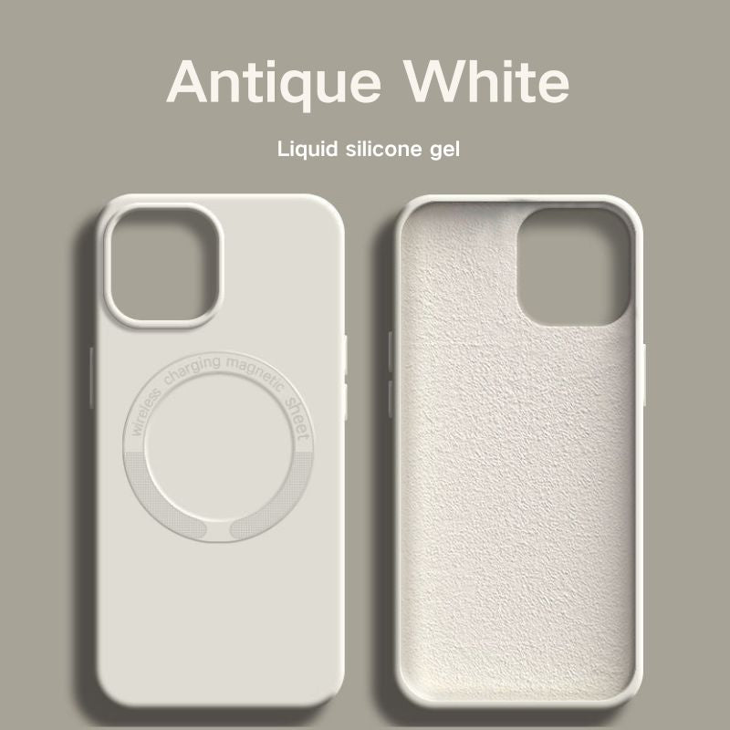 Cargue la imagen en el visor de la galería, [Magsafe Compatible] Apple iPhone 16/Pro/Max - Solid Color Liquid Silicone Magnetic Essentials Series Case - Polar Tech Australia
