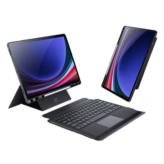 [Detachable] Samsung Galaxy Tab S10 FE Plus (2025) 13.1“ - Multi Functional PU Leather Magnetic Bluetooth Keyboard Case - i-Station Mobile Phone & Electronic Device Repair and Accessories