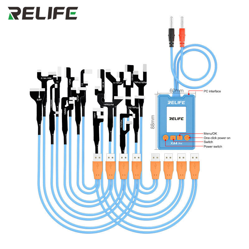 Load image into Gallery viewer, [XA4 Pro] RELIFE One-Touch Power Cable – For iPhone Battery Protocol Testing &amp; Instant Boot-Up
