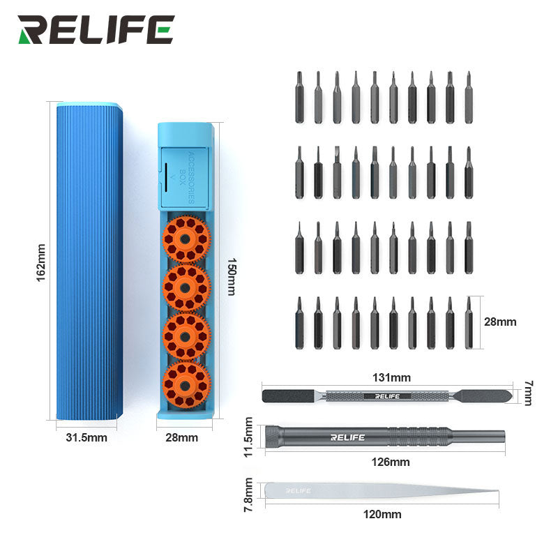Load image into Gallery viewer, [RL-5122] RELIFE 43-in-1 Rotary Screwdriver Tool Set - Polar Tech Australia
