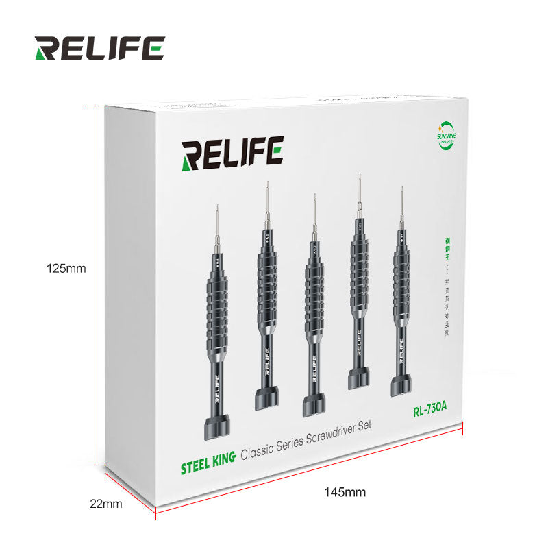 Load image into Gallery viewer, [RL-730A] RELIFE Steel Cannon King – Classic Series Screwdriver Set - Polar Tech Australia
