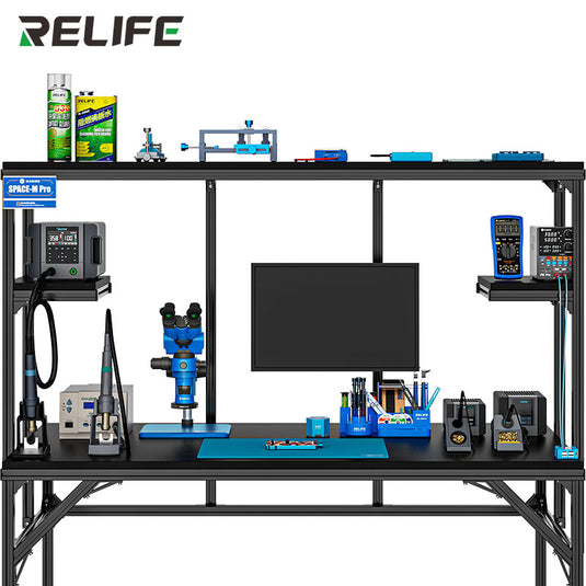 [MS3] RELIFE 360° Rotating Monitor Arm - Flexible, Space-Saving Mount for 14