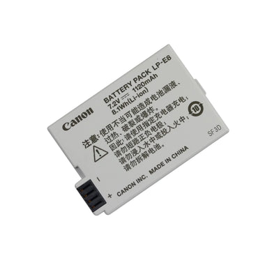 [LP-E8] Canon EOS 700D 600D 650D 550D - Camera Replacement Battery - Polar Tech Australia