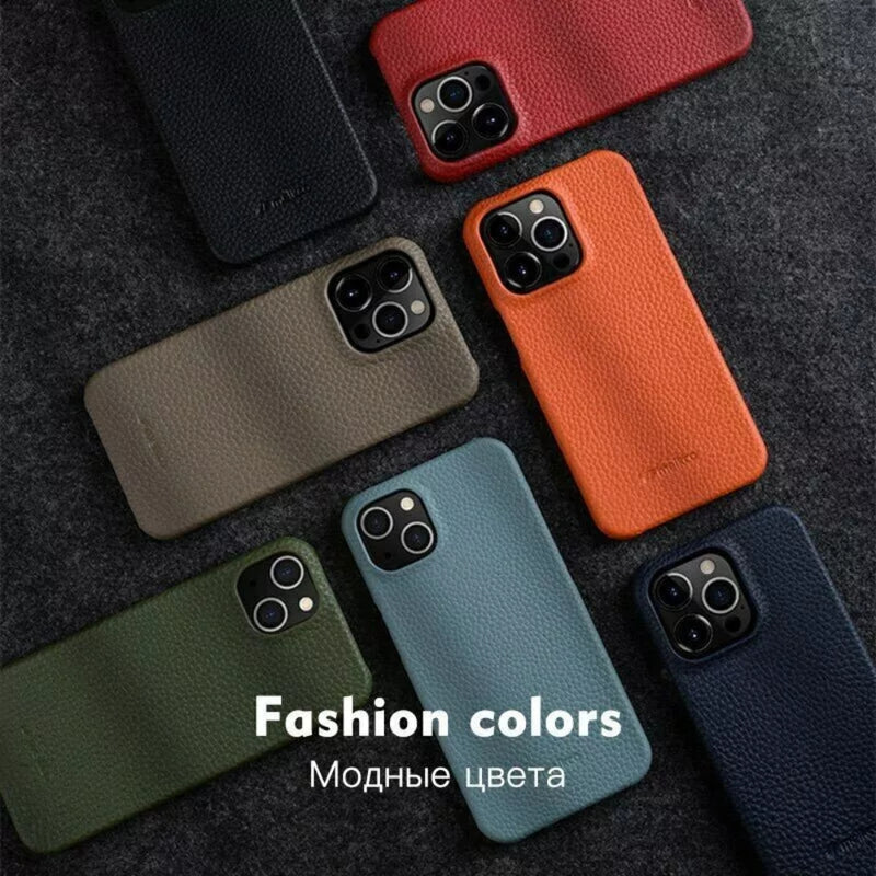 Load image into Gallery viewer, [Magsafe Compatible] Apple iPhone 16/Plus/Pro/Max - Melkco Business Drop Proof Cowhide + PC Genuine Leather Series Case - Polar Tech Australia
