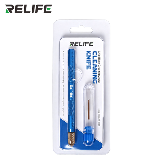 [RL-023C] Relife RL-023C CPU PI Chips Specific Degumming Knife for CPU / PCB Black Glue Cleaning