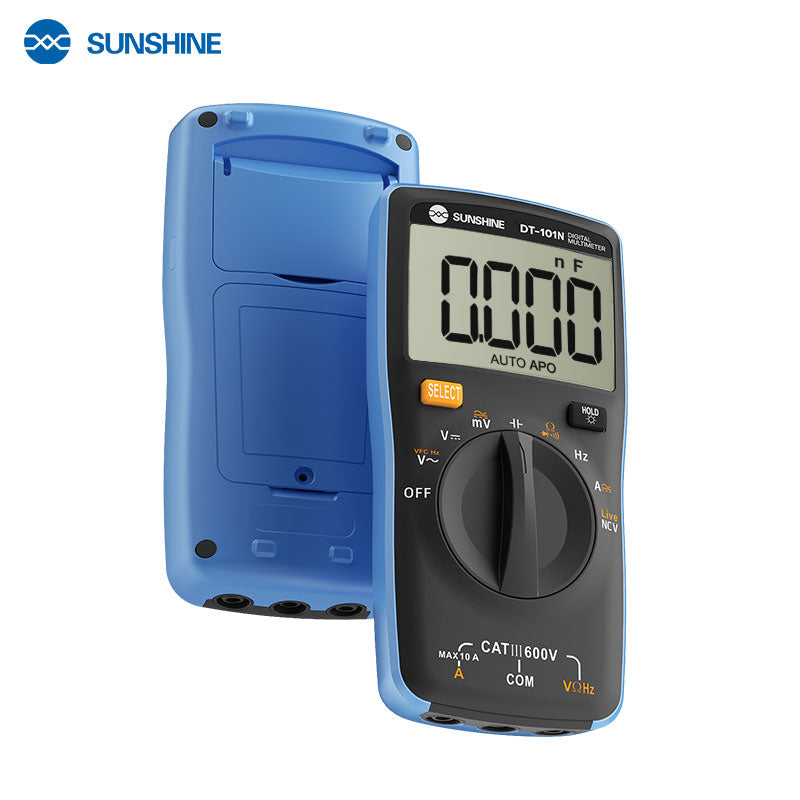 Cargue la imagen en el visor de la galería, [DT-101N] SUNSHINE Pocket-Style Auto-Range Smart Precision Multimeter
