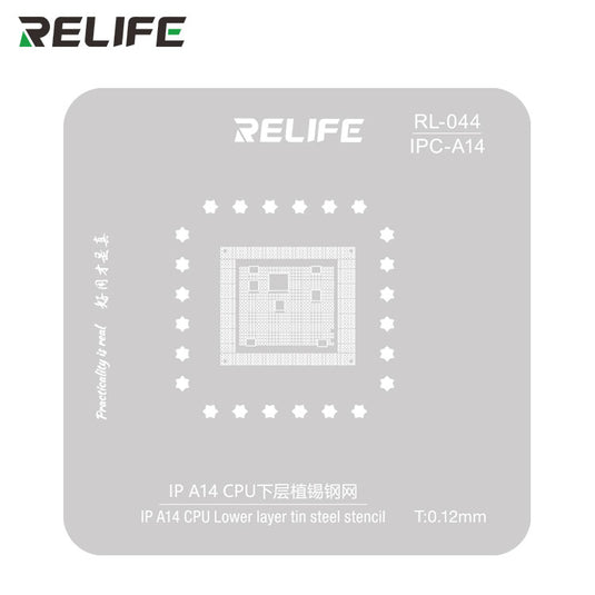 [RL-601MA] Relife RL-601MA iPhone CPU Lower Layer Tin Planting Platform Set for iPhone 8 to 17Pro Max A11 to A19 Pro