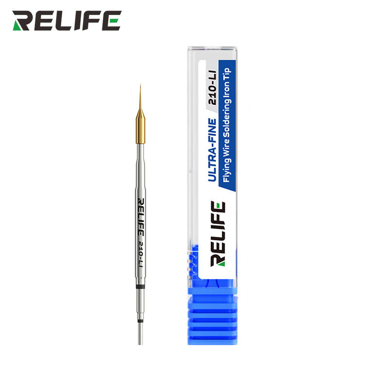 Cargue la imagen en el visor de la galería, [210-LI Ultra] Rellife Sharp 210 Soldering Iron Tips for Screen Jumper Wire Soldering Repair
