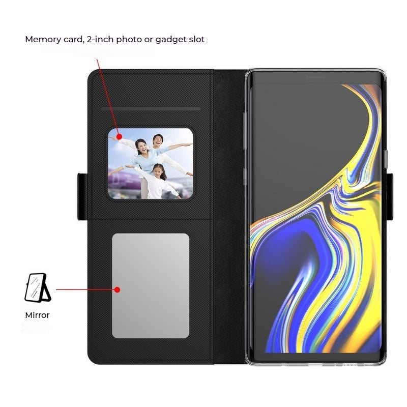 Load image into Gallery viewer, [With Card Slot] ASUS Rog Phone 6 &amp; 6 Pro - Premium PU Leather Magnetic Flip Clasp Wallet Series Case - Polar Tech Australia
