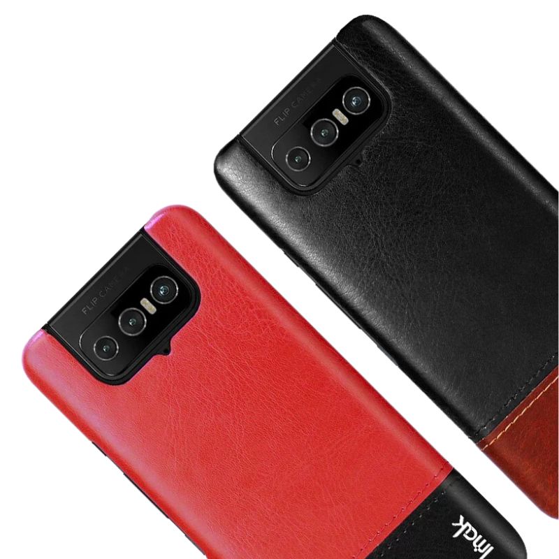 Cargue la imagen en el visor de la galería, ASUS Zenfone 8 Flip / ZS672KS - Shockproof Slim Leather Essentials Series Case - Polar Tech Australia
