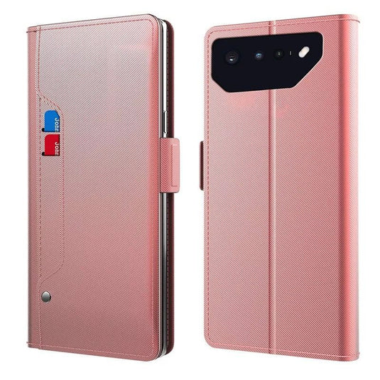 [With Card Slot] ASUS Rog Phone 6 & 6 Pro - Premium PU Leather Magnetic Flip Clasp Wallet Series Case - Polar Tech Australia