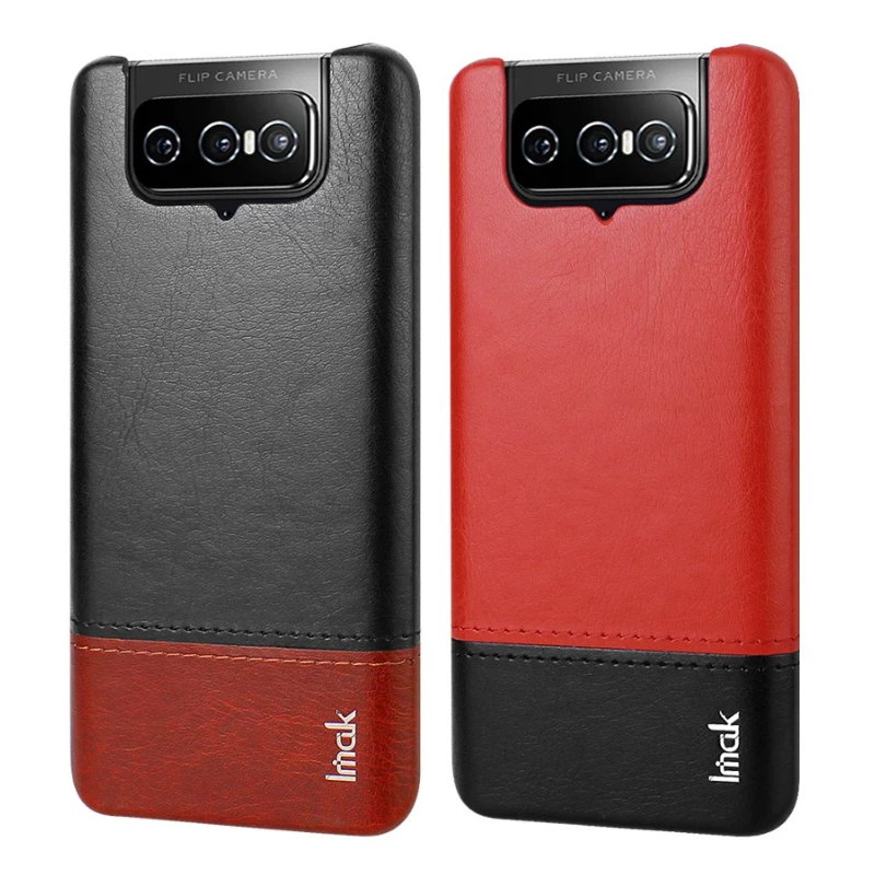 Cargue la imagen en el visor de la galería, ASUS Zenfone 8 Flip / ZS672KS - Shockproof Slim Leather Essentials Series Case - Polar Tech Australia
