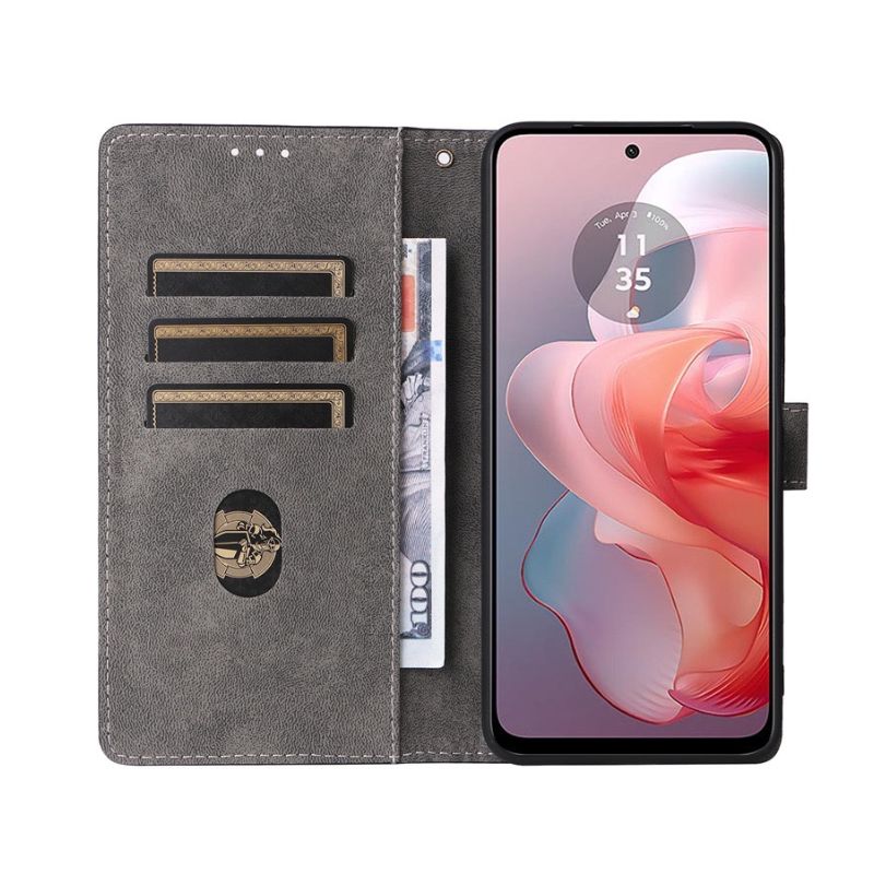 Load image into Gallery viewer, [With Card Slot] Motorola Moto G84 5G - Multi Functional Buckle Flap Wallet Series Case With Lanyard - Polar Tech Australia
