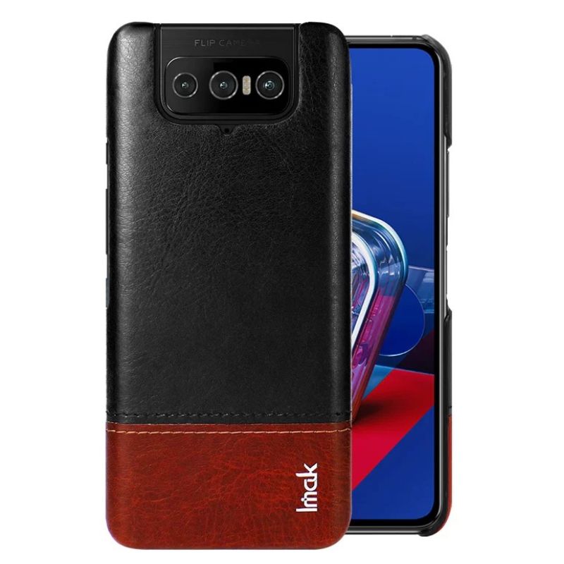 Cargue la imagen en el visor de la galería, ASUS Zenfone 8 Flip / ZS672KS - Shockproof Slim Leather Essentials Series Case - Polar Tech Australia
