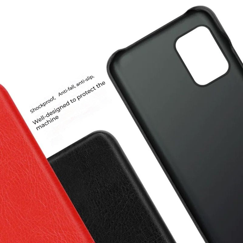 Cargue la imagen en el visor de la galería, ASUS Zenfone 8 Flip / ZS672KS - Shockproof Slim Leather Essentials Series Case - Polar Tech Australia
