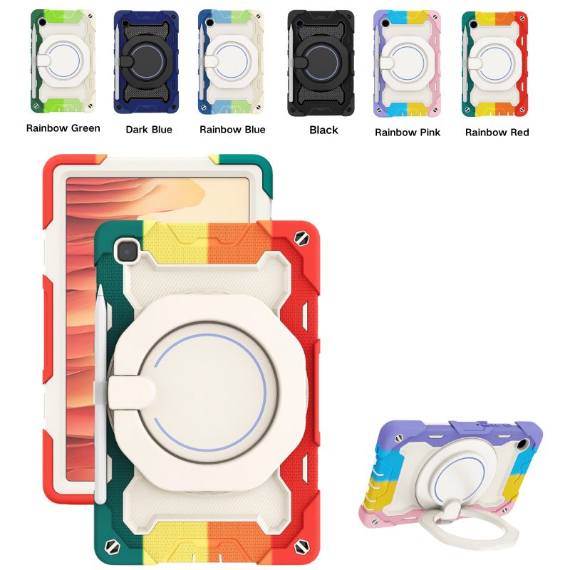 Cargue la imagen en el visor de la galería, Samsung Galaxy Tab A9 2023 8.7&quot; (SM-X110 / X115) - 360 Degree  Fully Wrapped Silicone Shockproof Case With Holder - Polar Tech Australia
