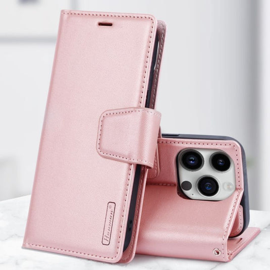 [2 in 1 Detachable][MagSafe Compatible] Apple iPhone 17/Air/Pro/Max Hanman Flip Wallet Leather Case - i-Station Mobile Phone & Electronic Device Repair and Accessories