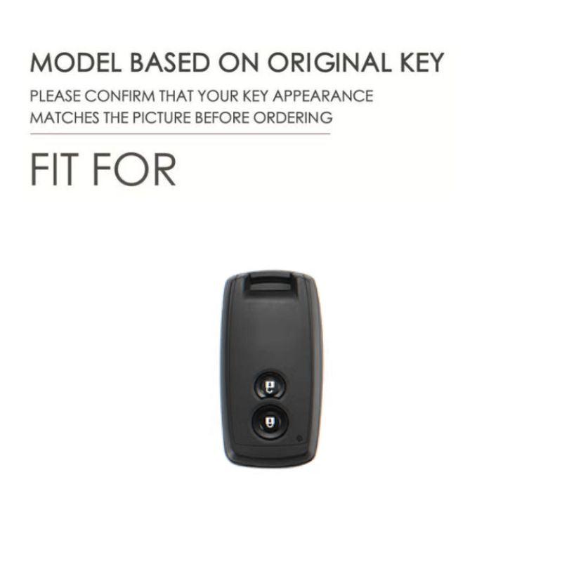 Cargue la imagen en el visor de la galería, Suzuki Zinc Alloy PU Leather Car Key Fob Case Cover For SX4, Vitara

