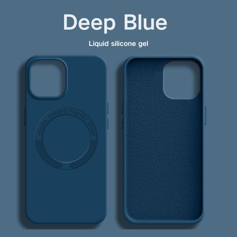 Cargue la imagen en el visor de la galería, [Magsafe Compatible] Apple iPhone 16/Pro/Max - Solid Color Liquid Silicone Magnetic Essentials Series Case - Polar Tech Australia
