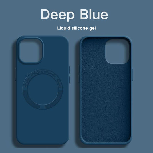 [Magsafe Compatible] Apple iPhone 16/Pro/Max - Solid Color Liquid Silicone Magnetic Essentials Series Case - Polar Tech Australia