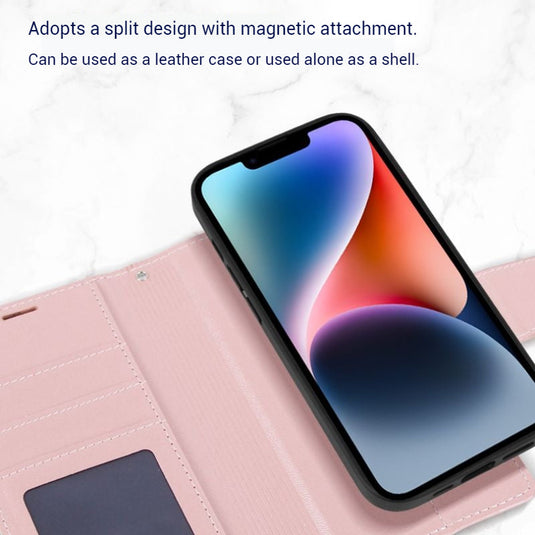[2 in 1 Detachable][MagSafe Compatible] Apple iPhone 17/Air/Pro/Max Hanman Flip Wallet Leather Case - i-Station Mobile Phone & Electronic Device Repair and Accessories
