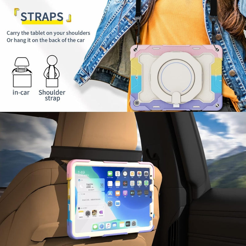 Load image into Gallery viewer, Lenovo Tab M11/K11 11.0&quot; inch 2024 - Silicone + PC Heavy Duty Series Case With 360° Rotating Stand - Polar Tech Australia

