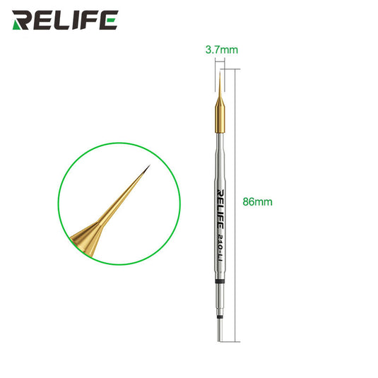 [210-LI Ultra] Rellife Sharp 210 Soldering Iron Tips for Screen Jumper Wire Soldering Repair