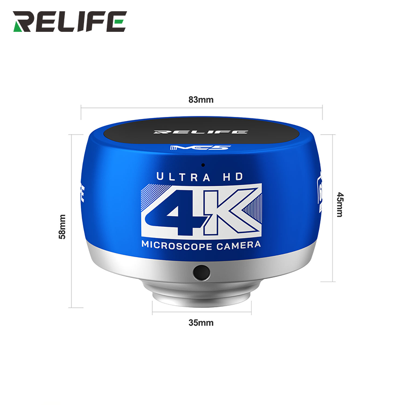 Chargez l'image dans la visionneuse de la galerie, [MC5] RELIFE MC5 4K 60FPS Microscope Camera Sony IMX678 CMOS HDMI USB 3.0 PCB Inspection Camera for Phone Repair
