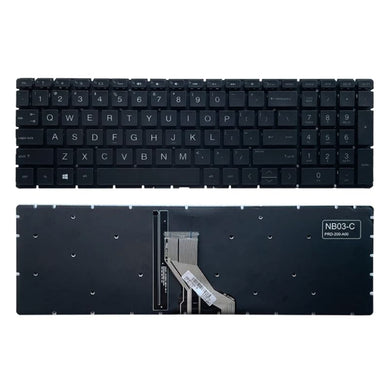 HP 15-DR 15-DK TPN-W142 TPN-Q229 TPN-C134 TPN-Q210 17-BY 15S-DY 15S-DU 15S-GR Series - Laptop Keyboard With Back Light US Layout - Polar Tech Australia