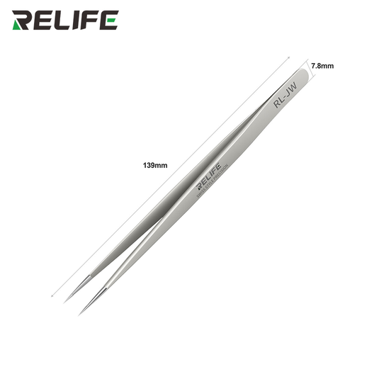 [RL-JW] RELIFE High-Precision Non-Magnetic Stainless Steel Flywire Tweezers - Polar Tech Australia