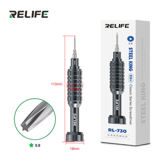 [RL-730] Relife RL-730 Steel Cannon King Classic Series Strong Magnetic S2 Bits Screwdriver
