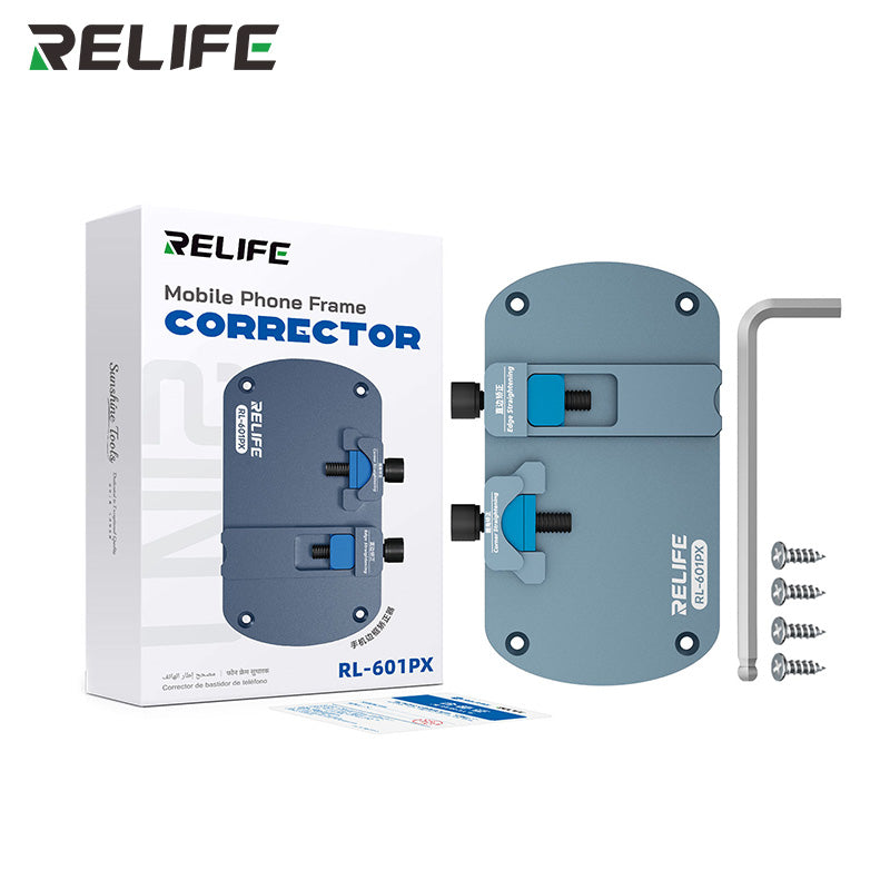 Load image into Gallery viewer, [RL-601PX] Dual-Station Frame Corrector Support for iPhone Flat Edges &amp; Rounded Corners
