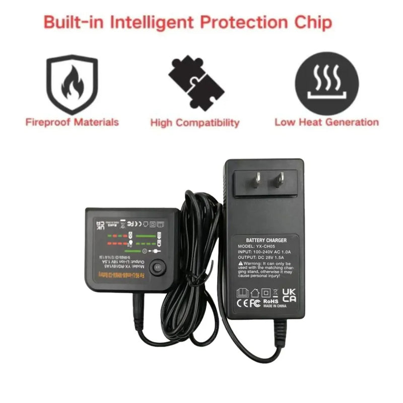 Load image into Gallery viewer, Replacement Charger For Aeg 28V 1.5A Electrical Tool Li-ion Battery - Polar Tech Australia
