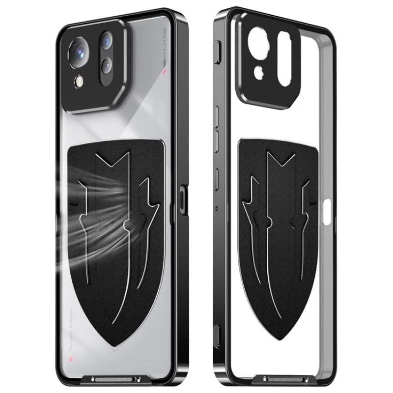 Cargue la imagen en el visor de la galería, ASUS Rog Phone 8 &amp; 8 Pro - Transparent Cooling Phone Essentials Series Case With Metal Lens Cover - Polar Tech Australia
