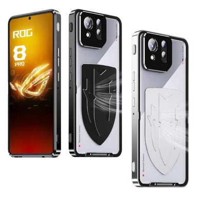 ASUS Rog Phone 8 & 8 Pro - Transparent Cooling Phone Essentials Series Case With Metal Lens Cover - Polar Tech Australia