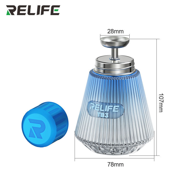 Load image into Gallery viewer, [TB3] Relife 150mL Weighted Anti-Tip Base &amp; Copper Pump Core &amp; Triple Leak-Proof Design Solvent Bottle

